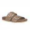 Sandalias Planas Inter-bios 7232 Mujer Beig