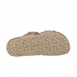 Sandalias Planas Inter-bios 7232 Mujer Beig