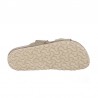 Sandalias Planas Inter-bios 7232 Mujer Kaki