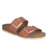 Sandalias Planas Inter-bios 7232 Mujer Teja