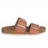 Sandalias Planas Inter-bios 7232 Mujer Teja