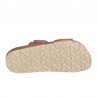 Sandalias Planas Inter-bios 7232 Mujer Teja
