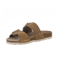 Sandalias Planas Inter-bios 7232 Mujer Cuero