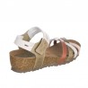 Sandalias Inter-bios 5338 Mujer Gris-kaki