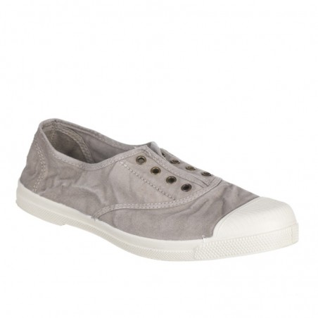 Zapatillas Lona Natural World 102e Mujer Gris-gris