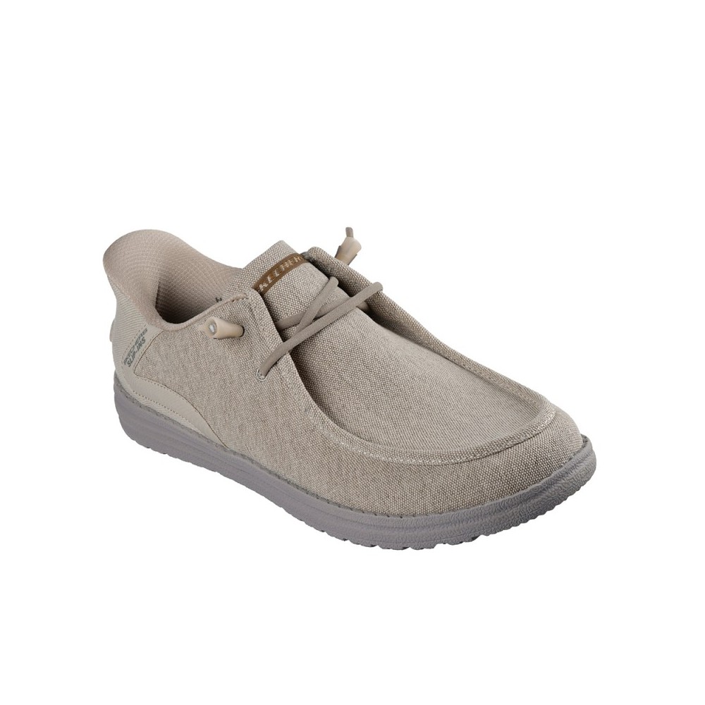 Zapatillas Lona Skechers Melson-coronado Hombre Taupe