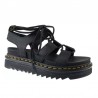 Sandalias Planas Dr. Martens Nartilla Mujer Negro
