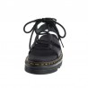 Sandalias Planas Dr. Martens Nartilla Mujer Negro