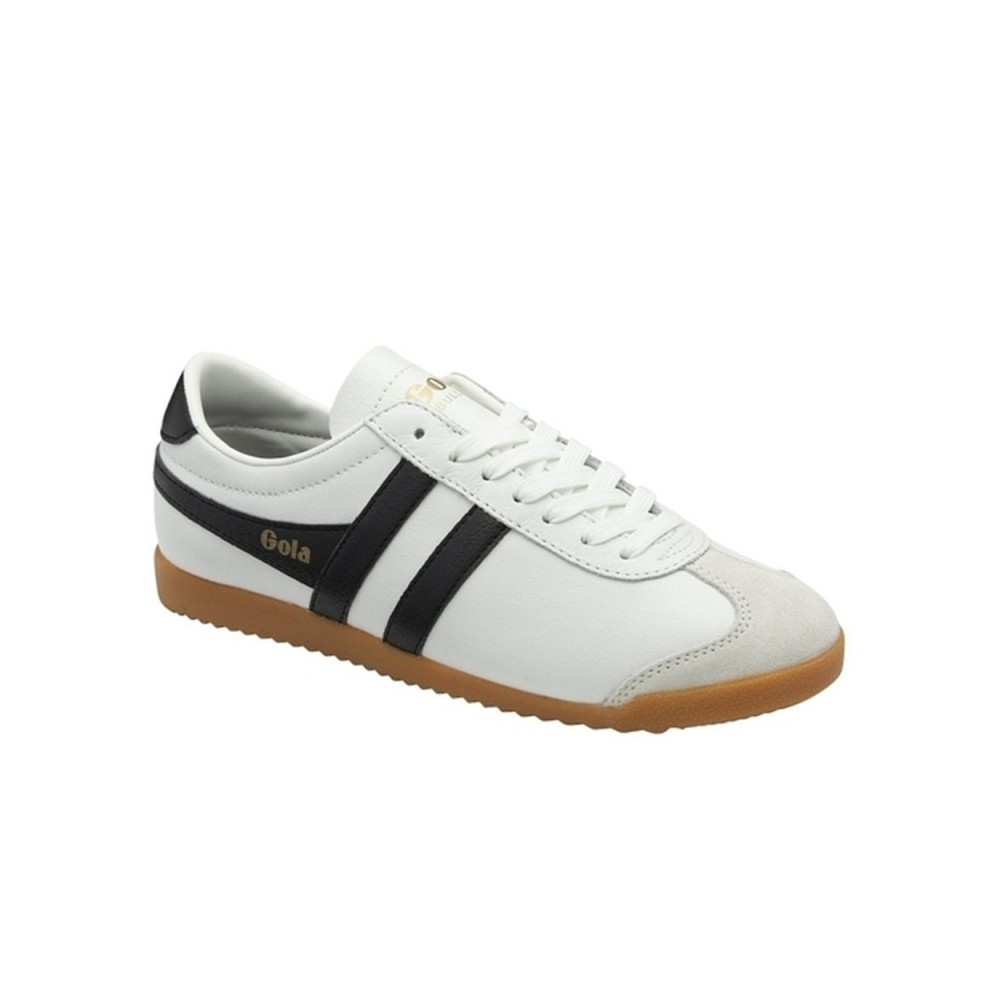 Sneakers Gola Bullet Leather Mujer Negro