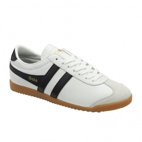 Sneakers Gola Bullet Leather Mujer Negro