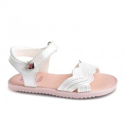 Sandalias Barefoot Pablosky 443008 Niña Blanco