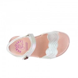 Sandalias Barefoot Pablosky 443008 Niña Blanco