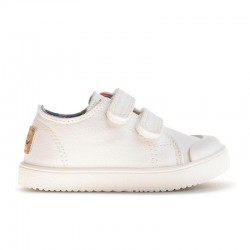 Zapatillas Lona Ba Pablosky 980100 Niña Blanco