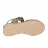 Cuñas Zapp 2661 Mujer Kaki