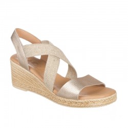 Cuñas Zapp 1110 Mujer Oro