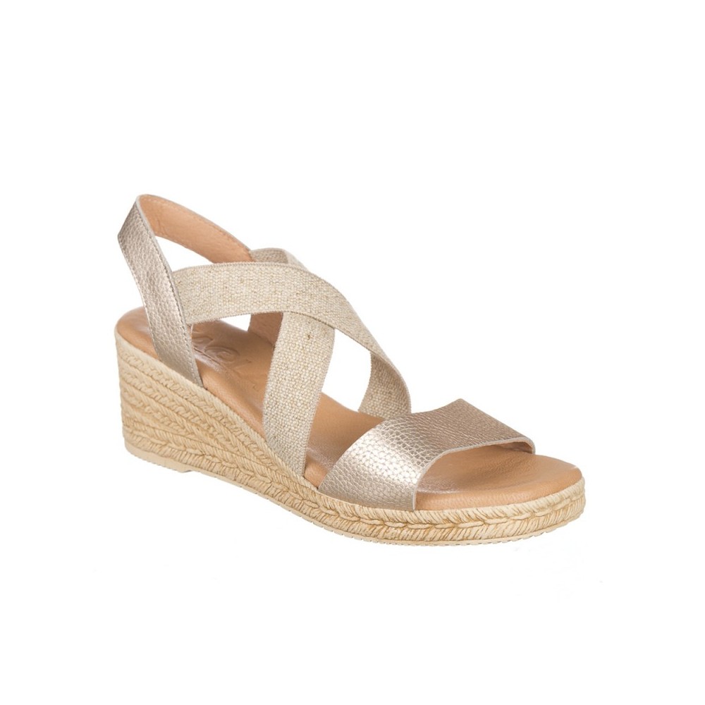 Cuñas Zapp 1110 Mujer Oro
