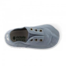 Zapatillas Lona Ba Victoria 1370110 Niño Azul