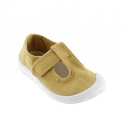 Zapatillas Lona Ba Victoria 1370108 Niña Mostaza