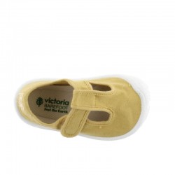 Zapatillas Lona Ba Victoria 1370108 Niña Mostaza