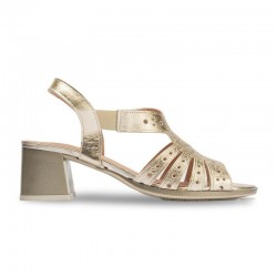 Sandalias de tacón Pitillos 10530 Mujer Oro