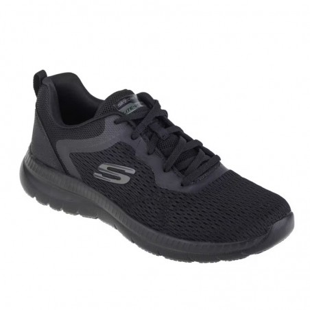 Sneakers Skechers Bountiful - Quick Path Mujer Negro-negro