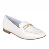 Mocasines Pitillos 10474 Mujer Blanco