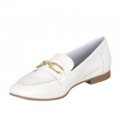 Mocasines Pitillos 10474 Mujer Blanco