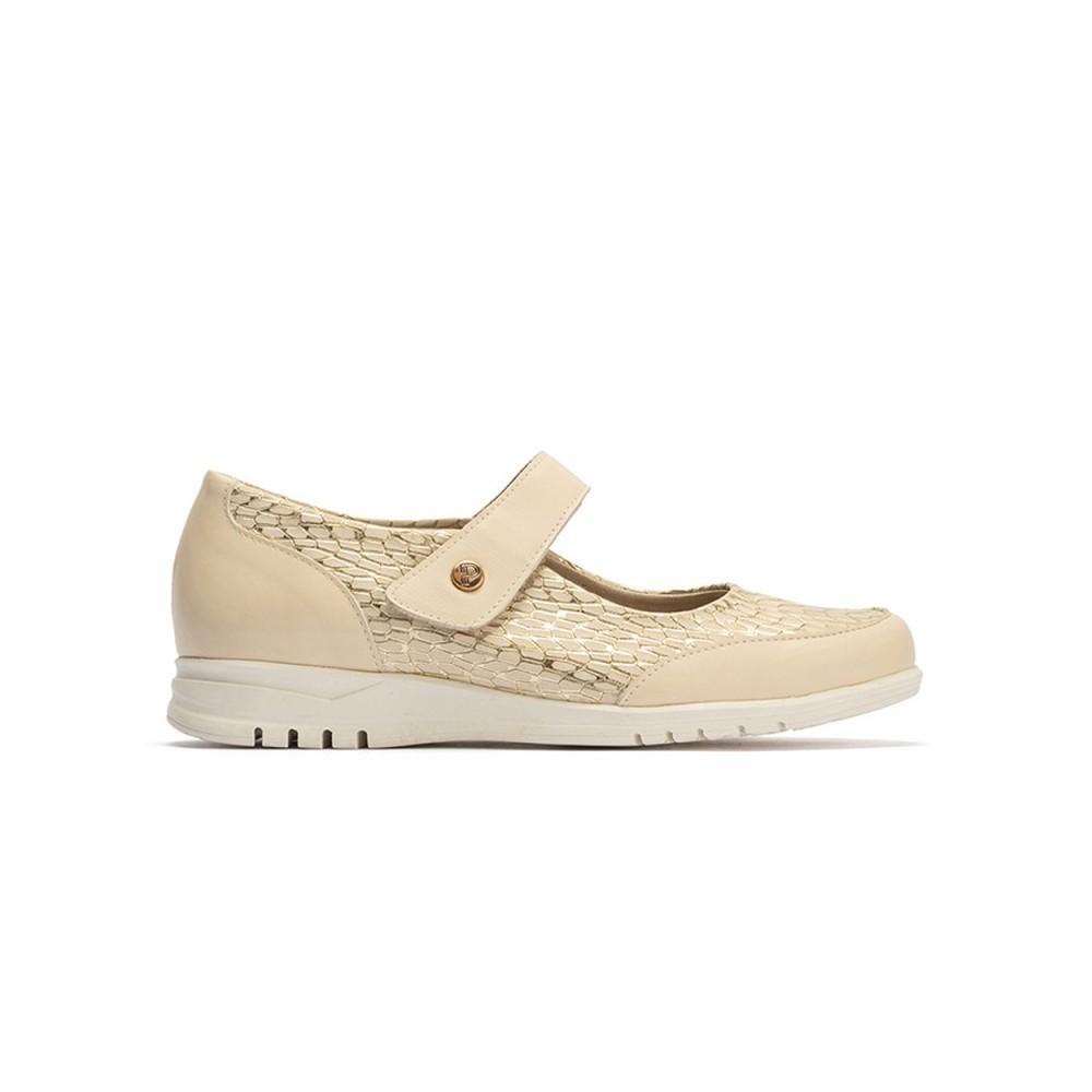Zapatos de Sport Pitillos 20101 Mujer Beig