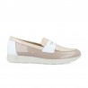 Mocasines Pitillos 10420 Mujer Beig