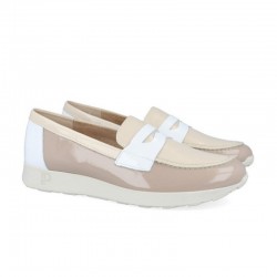 Mocasines Pitillos 10420 Mujer Beig