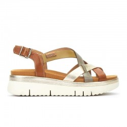 Sandalias Planas Pikolinos W4n-0650 Mujer Cuero