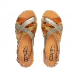 Sandalias Planas Pikolinos W4n-0650 Mujer Cuero