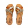 Sandalias Planas Pikolinos W4n-0650 Mujer Cuero