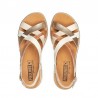 Sandalias Planas Pikolinos W4n-0650 Mujer Beig