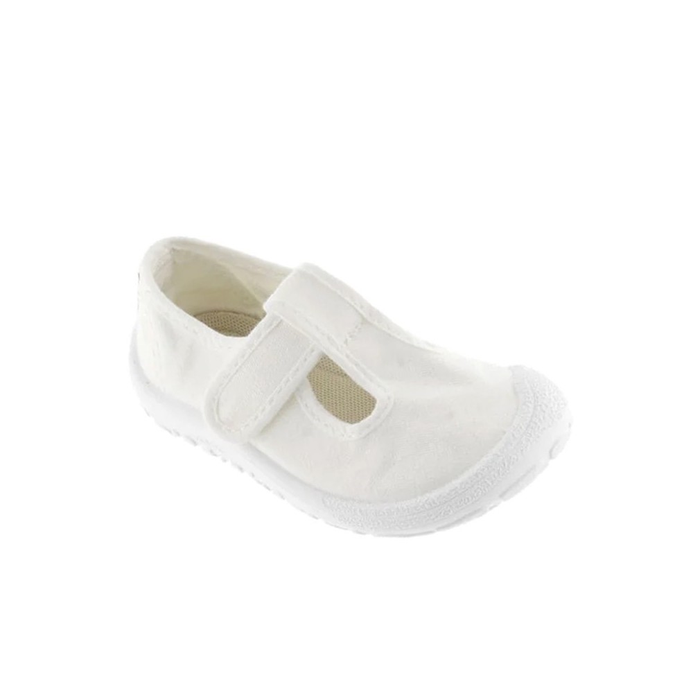 Zapatillas Lona Ba Victoria 1370108 Niña Blanco