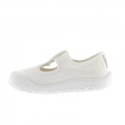 Zapatillas Lona Ba Victoria 1370108 Niña Blanco