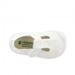 Zapatillas Lona Ba Victoria 1370108 Niña Blanco