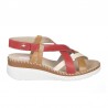 Cuñas Fluchos F2135 Mujer Rojo