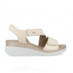 Cuñas Fluchos F2137 Mujer Beig
