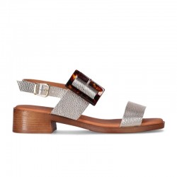 Sandalias de tacón Chika10 Binka 04 Mujer Oro