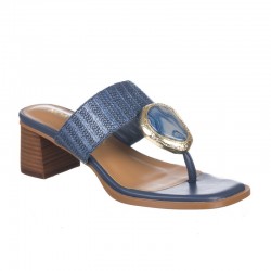 Sandalias de tacón Noa Harmon 9971 Mujer Azul