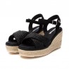 Cuñas de Esparto Refresh 172650 Mujer Negro