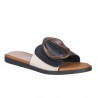 Sandalias Planas Noa Harmon 9663 Mujer Negro