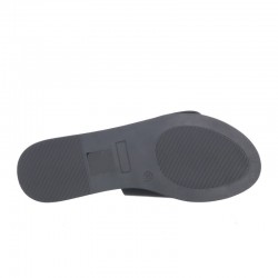 Sandalias Planas Noa Harmon 9663 Mujer Negro