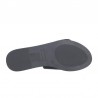 Sandalias Planas Noa Harmon 9663 Mujer Negro