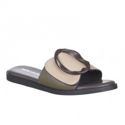Sandalias Planas Noa Harmon 9663 Mujer Taupe