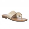 Sandalias Planas Noa Harmon 9970 Mujer Oro