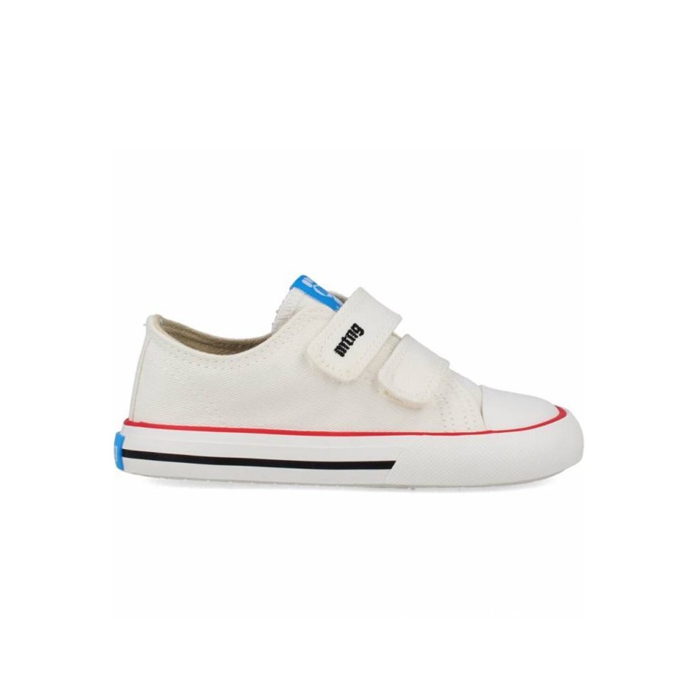 Zapatillas Lona Ba Mustang 49049 Niña Blanco