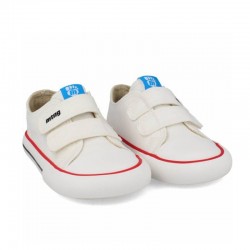 Zapatillas Lona Ba Mustang 49049 Niña Blanco