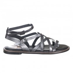 Sandalias Planas Porronet 3109 Mujer Plomo